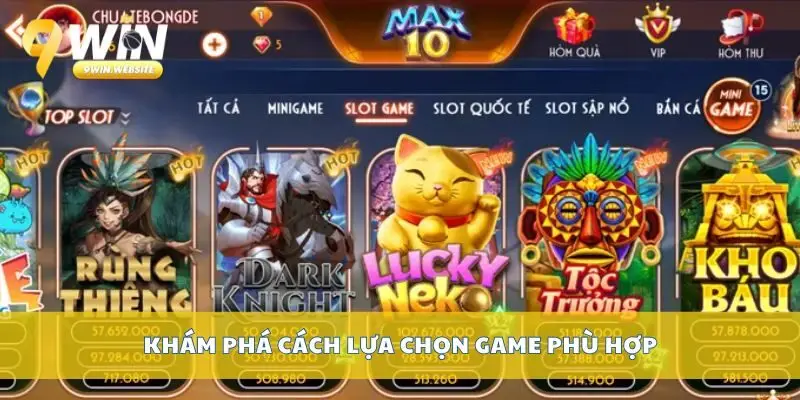 Bí Quyết Chơi Nổ Hũ Hiệu Quả Giúp Bạn Thắng Lớn Hơn 3 Khám phá cách lựa chọn game phù hợp